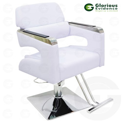 salon chair h117 (white)
