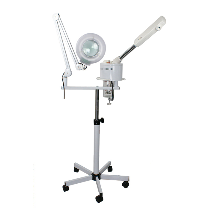 2 In 1 Facial Steamer With Magnifying Lamp
